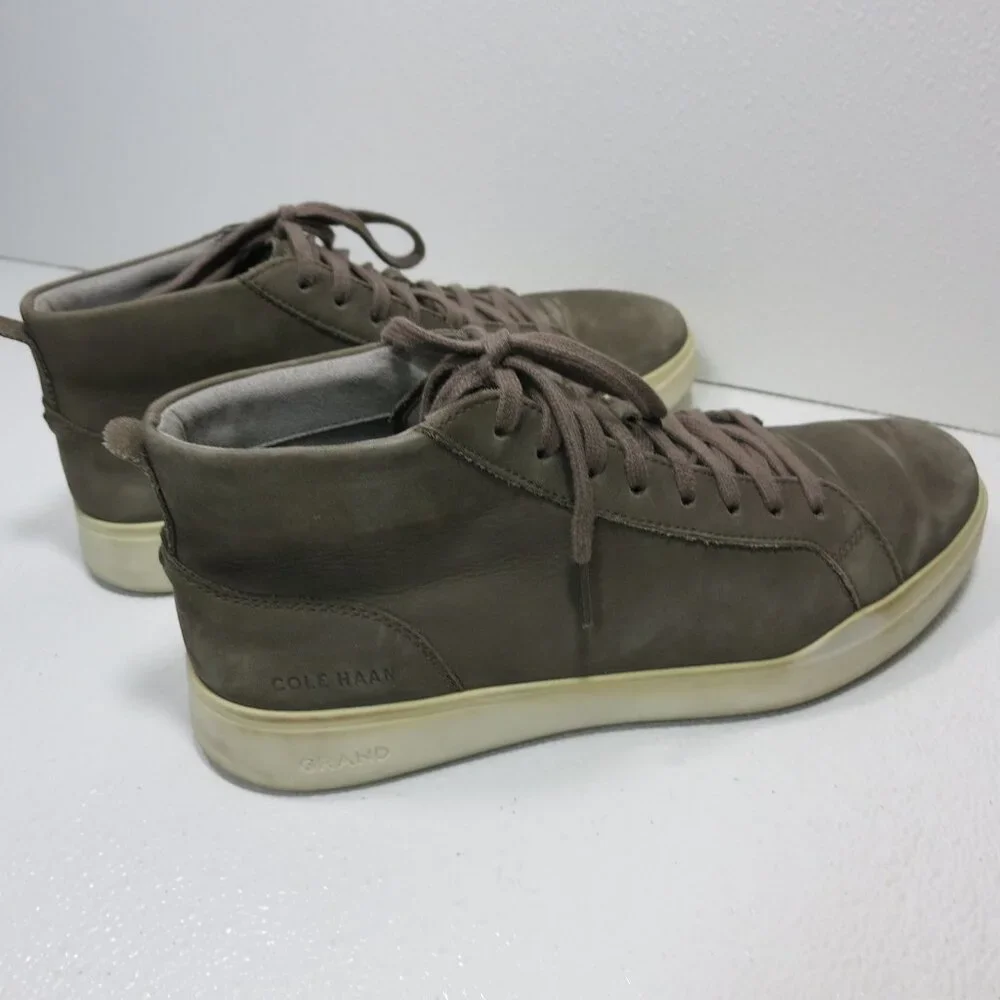 Cole Haan Grand Nubuck Leather Casual Dress Comfort Boots Men's Footwear 10 M